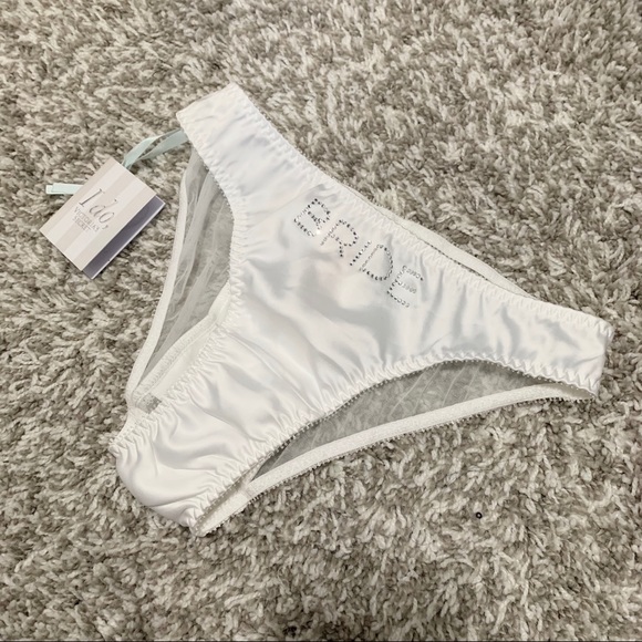 VICTORIA SECRET Bridal I Do Bow Bling Bride Panty - Picture 3 of 3